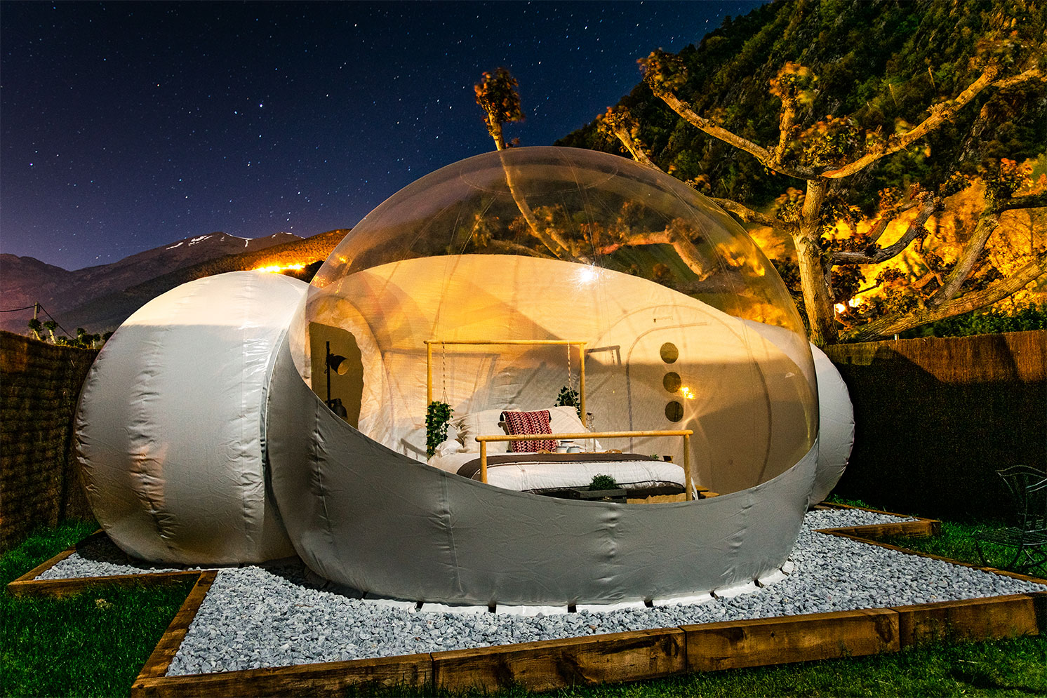 Bubble Rooms Lazio Glamping Nomading Camp 🌙