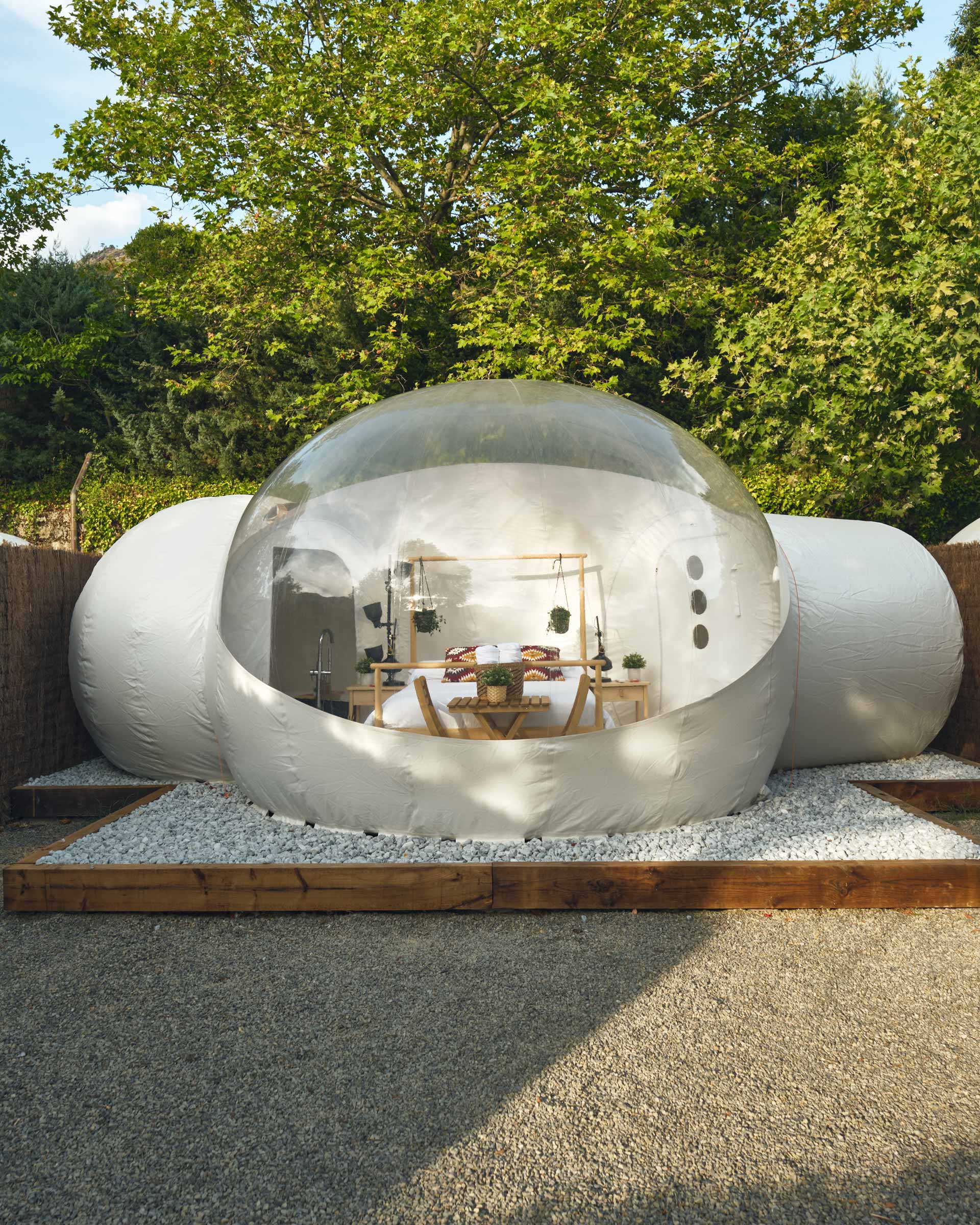 ▷ Hotel Burbuja Madrid | Glamping | Nomading Camp Madrid