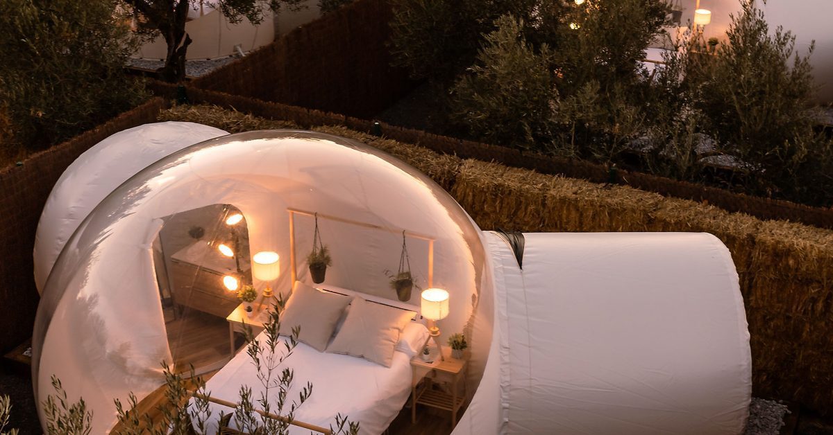Instalaciones y piscina en Nomading Camp Ronda, Ronda