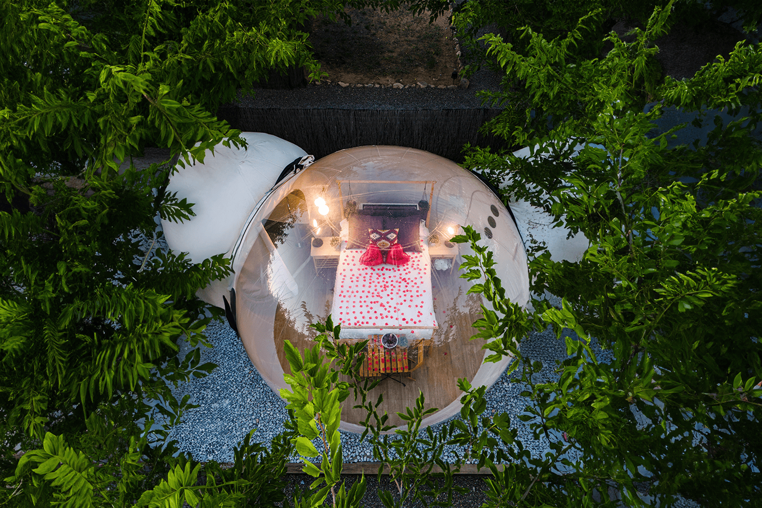 Pack romántico burbuja