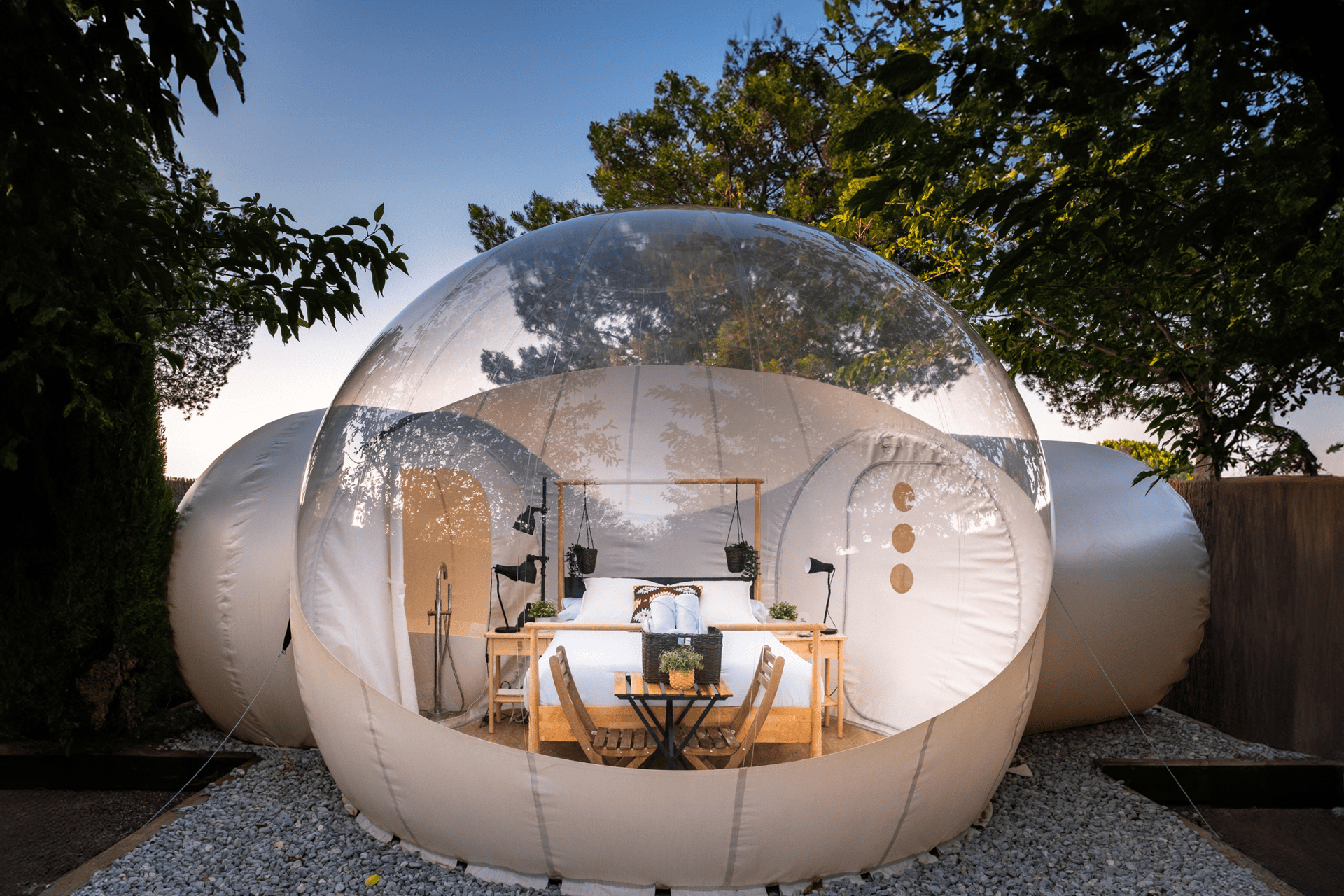Hotel burbuja Navarra Puente la Reina glamping